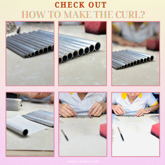How to make the curl for promade fans? Revealing all the materials used to produce promade fans