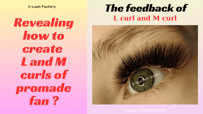 Revealing how to create L and M curls of promade fan ?